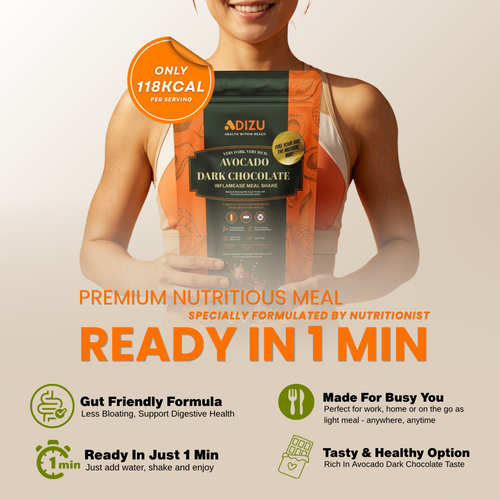 CORE Pack - Avocado Dark Chocolate InflamEase Meal Shake [30 sachets]